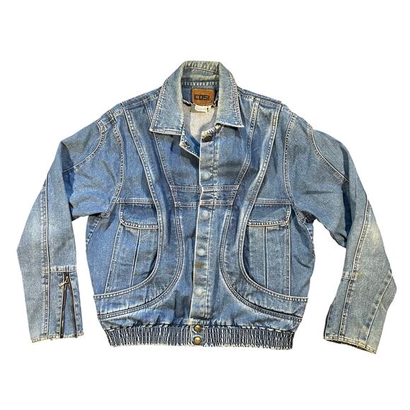 Vintage Cosi I’Uomo Denim Jean Jacket Medium - Picture 1 of 6